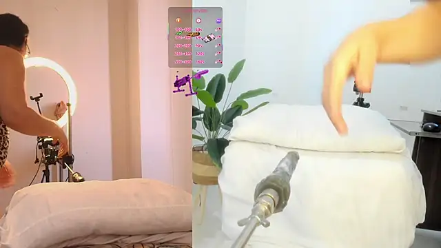 nymphonebula online show from April 12, 3:15 pm