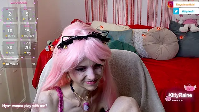 KittyRaine online show from October 30, 1:34 pm