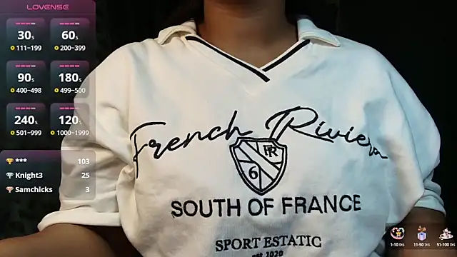 Snapshot of _Lisha_ chatting on October 17, 4:37 am  Lisha  online show from October 17, 4:37 am