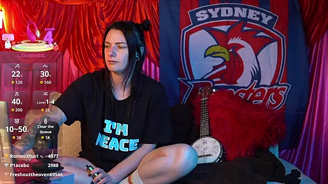 Snapshot of Sookie_Soxxxe chatting on October 19, 11:01 am Sookie Soxxxe online show from October 19, 11:01 am