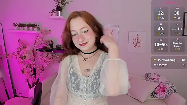 Violet Griffen online show from October 17, 4:10 pm