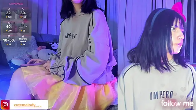 Melody-chers online show from February 20, 9:22 am