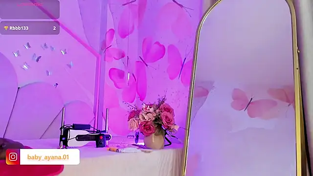Baby ayana  online show from April 23, 3:25 am