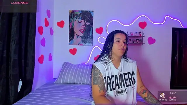 Dilan and Mia online show from February 27, 1:38 am