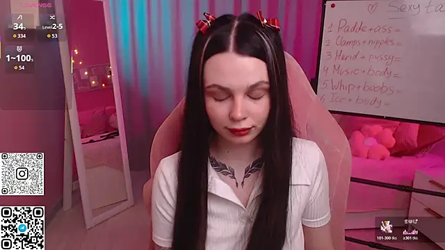 Michela Fruet online show from April 3, 1:03 am