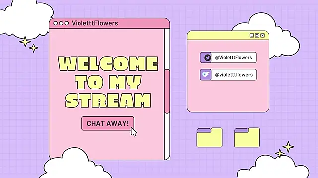 violetttflowers online show from February 1, 1:59 am