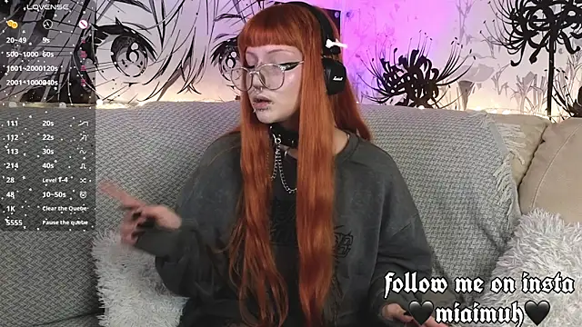 mia  yui online show from April 24, 9:17 pm