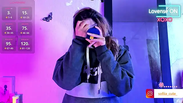 Sofiia cute  online show from April 9, 5:21 am