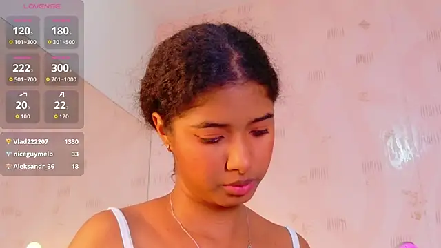 shyblacksweetiee online show from April 2, 7:55 pm