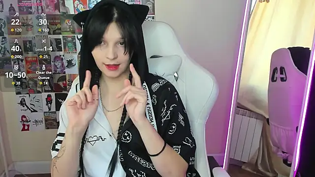 AudreyyKim online show from October 14, 9:56 am