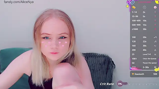 AliceNya cute online show from November 27, 2:58 am