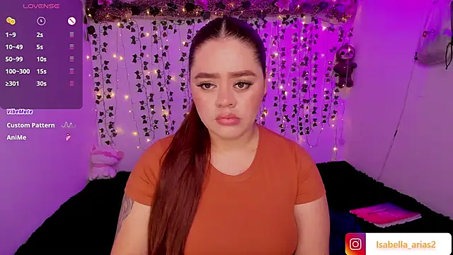 isabella arias2 online show from January 13, 11:09 pm