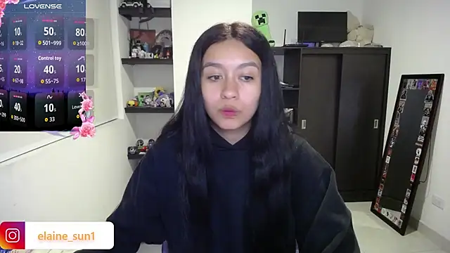 elaine sun1 online show from April 12, 2:25 am