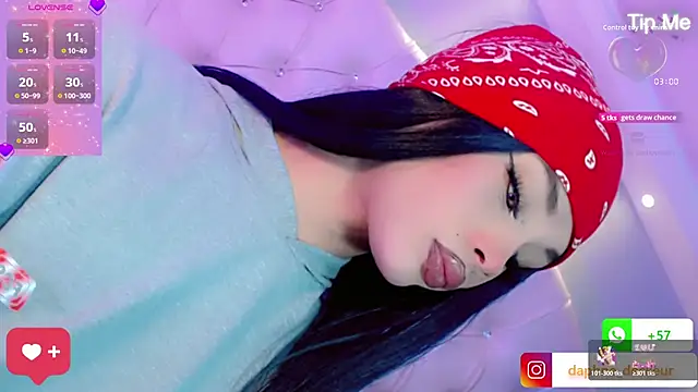 Daphnne XXX online show from December 5, 7:48 pm