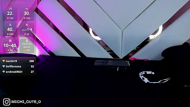 michelle cutee  online show from February 28, 9:25 pm