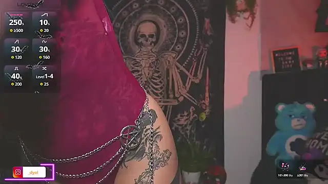 Dalia Vorhees online show from November 21, 1:51 am