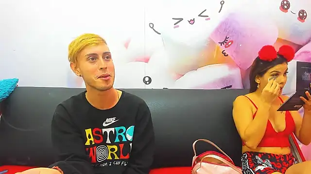 In my room anything goes online show from January 11, 4:17 am