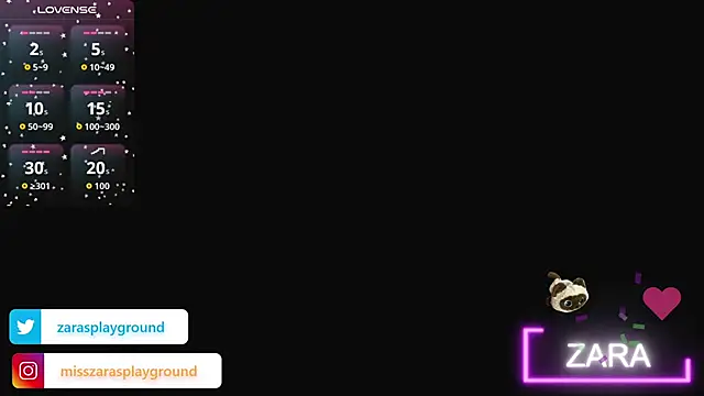 ZarasPlayground online show from May 7, 8:34 pm