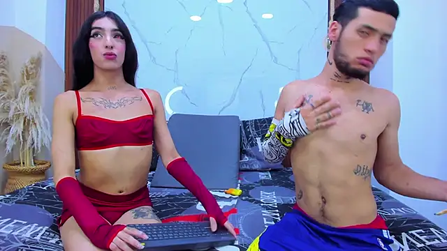 Loversinfire2 online show from April 18, 1:52 am