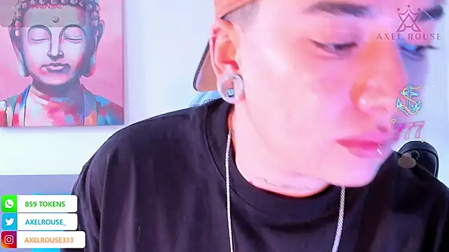 AxelRouse3 online show from February 23, 6:18 pm