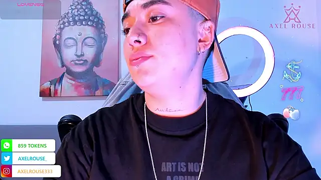 AxelRouse3 online show from March 6, 1:23 am