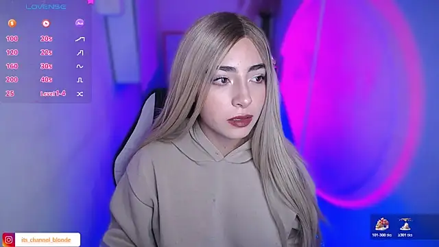 channel blondee online show from February 5, 9:51 pm