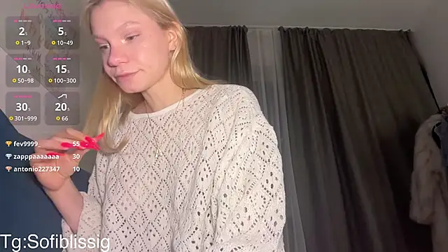 Bl1ssfulSof1 online show from March 21, 7:41 pm