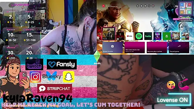 KylaRaven online show from May 7, 2:05 am