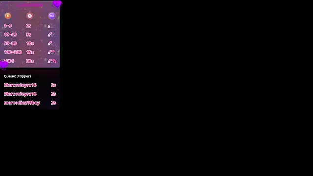 ZAYRA TAY online show from March 8, 2:04 am