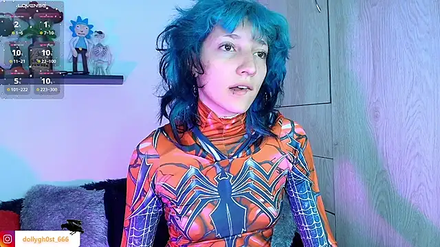 ghosty doll  online show from June 24, 9:14 pm