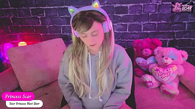 PrincessScar online show from July 19, 8:00 pm