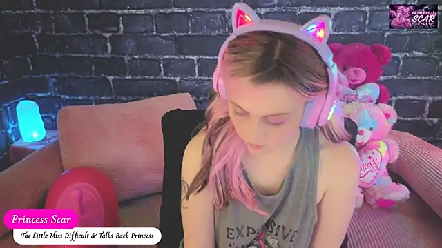 PrincessScar online show from July 6, 12:27 am