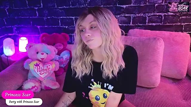 PrincessScar online show from July 23, 12:12 am
