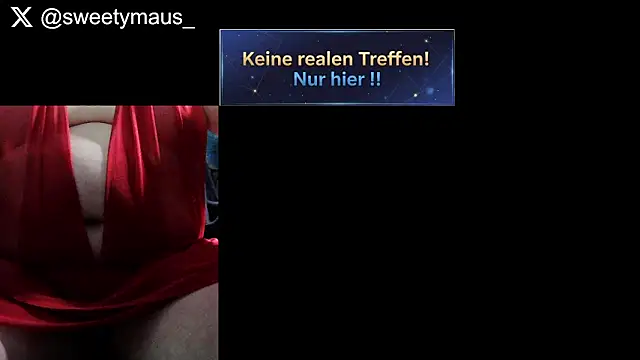 Sweety Maus online show from July 10, 3:34 pm