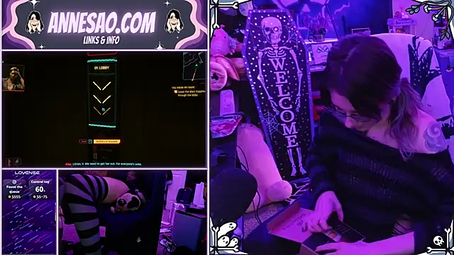 AnneSao online show from December 5, 12:21 am