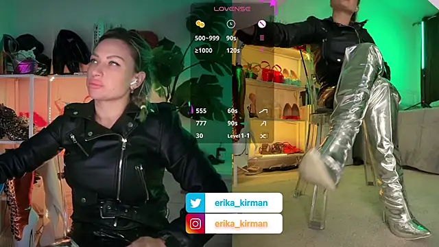 Erika Kirman online show from January 10, 3:06 pm