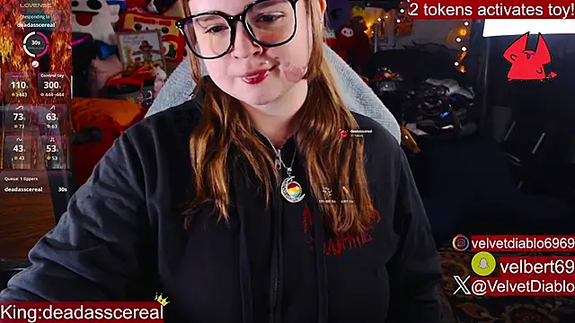 VelvetDiablo online show from November 26, 1:06 am