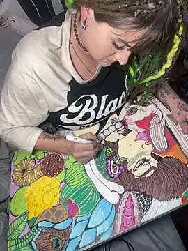 Snapshot of 1-800-FUCKYOU chatting on October 18, 2:20 pm 1-800-FUCKYOU online show from October 18, 2:20 pm