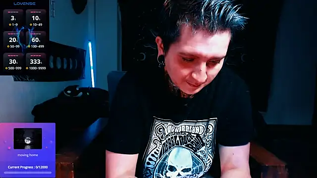 Marieblueeyes online show from March 22, 3:23 am