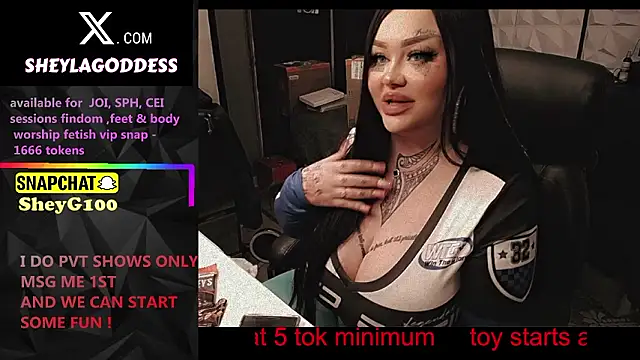 sheylagoddess11 online show from March 26, 6:04 am