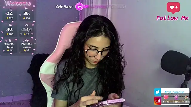 Abysparadise online show from September 10, 4:01 am