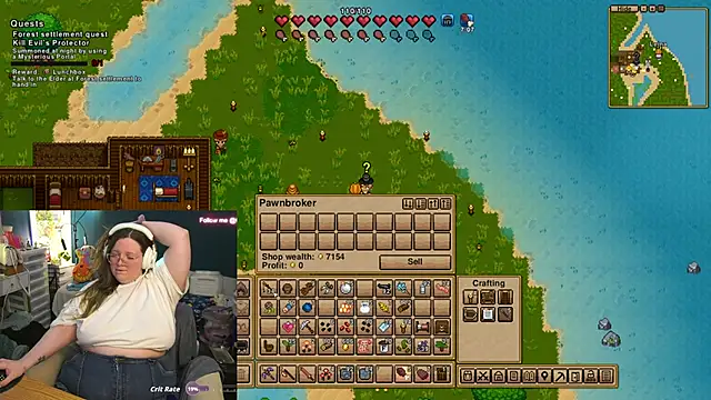 Geeky Kitten online show from October 25, 12:40 am