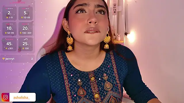 ashalisha online show from January 19, 3:19 pm