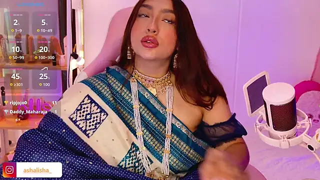 ashalisha online show from September 17, 1:53 pm