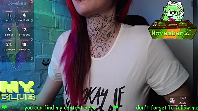 Witch Emma online show from November 21, 7:05 pm