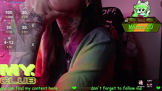 Witch Emma online show from March 20, 9:47 am