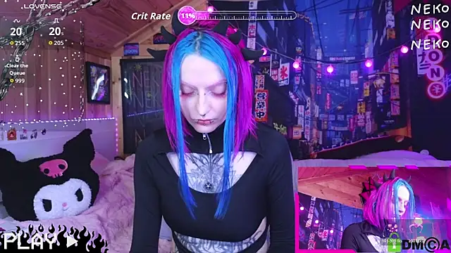 NekoCyber online show from April 12, 5:10 am