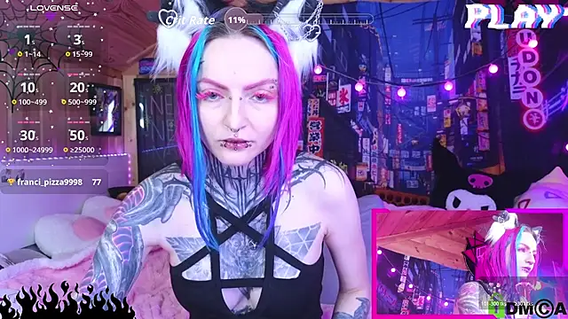 NekoCyber online show from February 11, 5:09 am