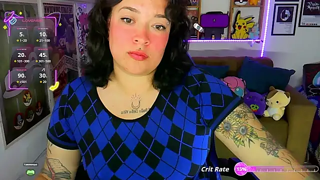 ElectricSapphire online show from October 6, 6:30 am