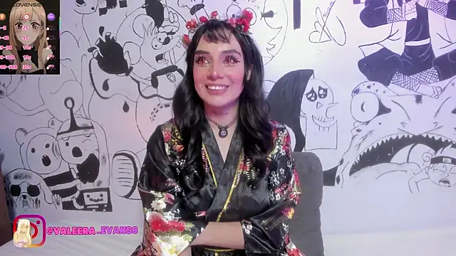 Valeera Evans8 online show from February 11, 1:20 am